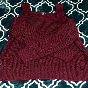 Maroon Red Top